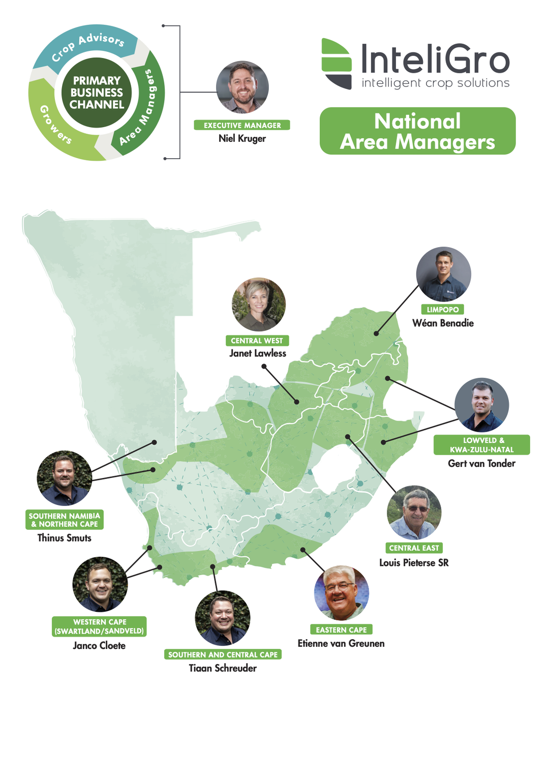 Map | Area Managers